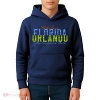 Fabulous Orlando Florida The Sunshine State Kids Hoodie thumb 4