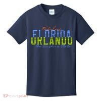 Fabulous Orlando Florida The Sunshine State Kids T-Shirt thumb 0