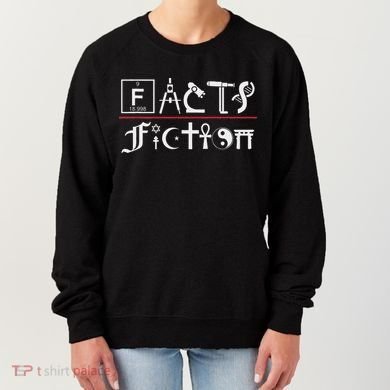 Facts Over Fiction Atheist Studies Women's Sweatshirt