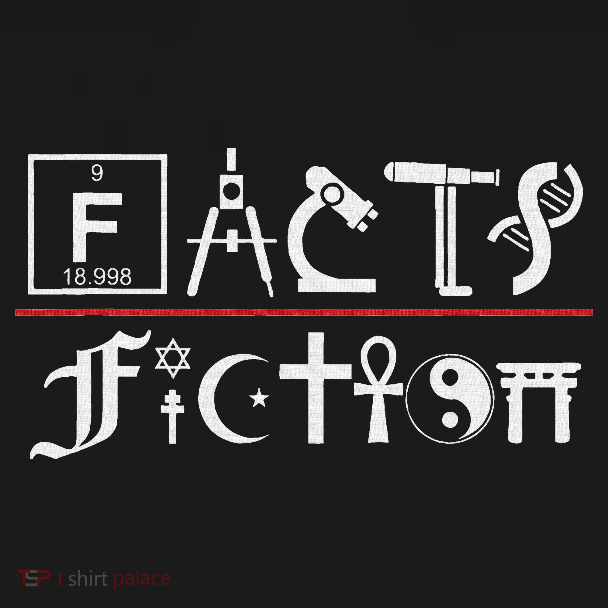 Facts Over Fiction Atheist Studies Apron