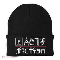 Facts Over Fiction Atheist Studies Beanie thumb 0