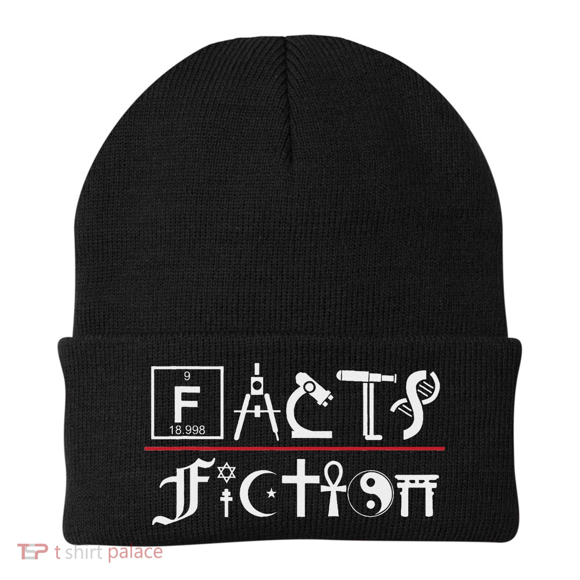 Facts Over Fiction Atheist Studies Beanie