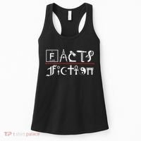 Facts Over Fiction Atheist Studies Women's Tank Top thumb 0