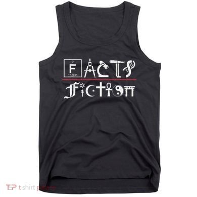 Facts Over Fiction Atheist Studies Tank Top