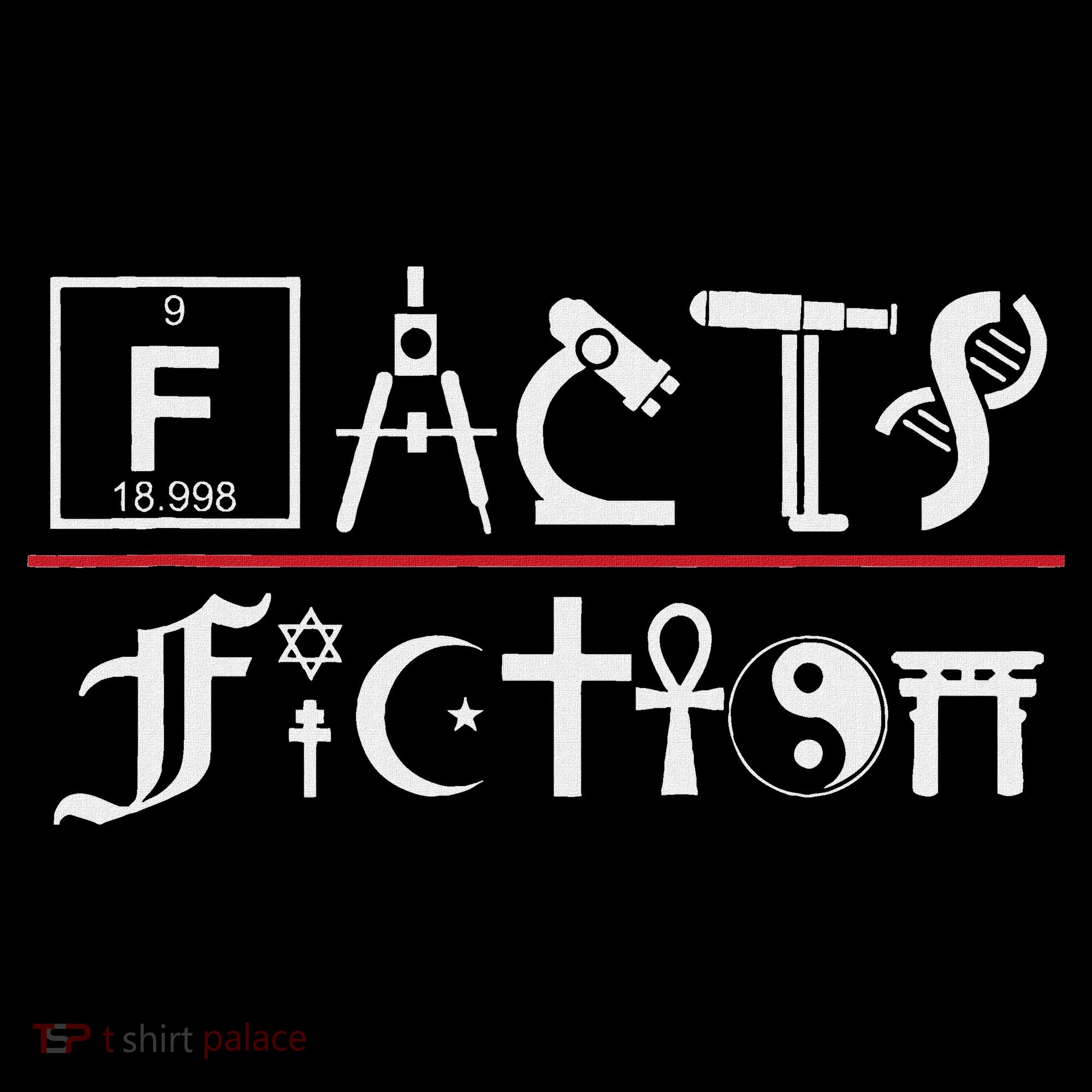 Facts Over Fiction Atheist Studies Kids Sweatshirt