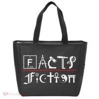 Facts Over Fiction Atheist Studies Tote Bag thumb 0