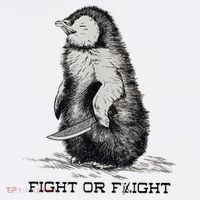 Fight Or Flight Funny Penguin Pun Meme Women's Tank Top thumb 5