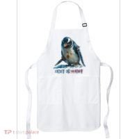 Fight Or Flight Funny Penguin Quote Apron thumb 0
