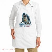 Fight Or Flight Funny Penguin Quote Apron thumb 2
