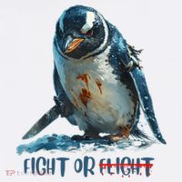 Fight Or Flight Funny Penguin Quote Visor thumb 3