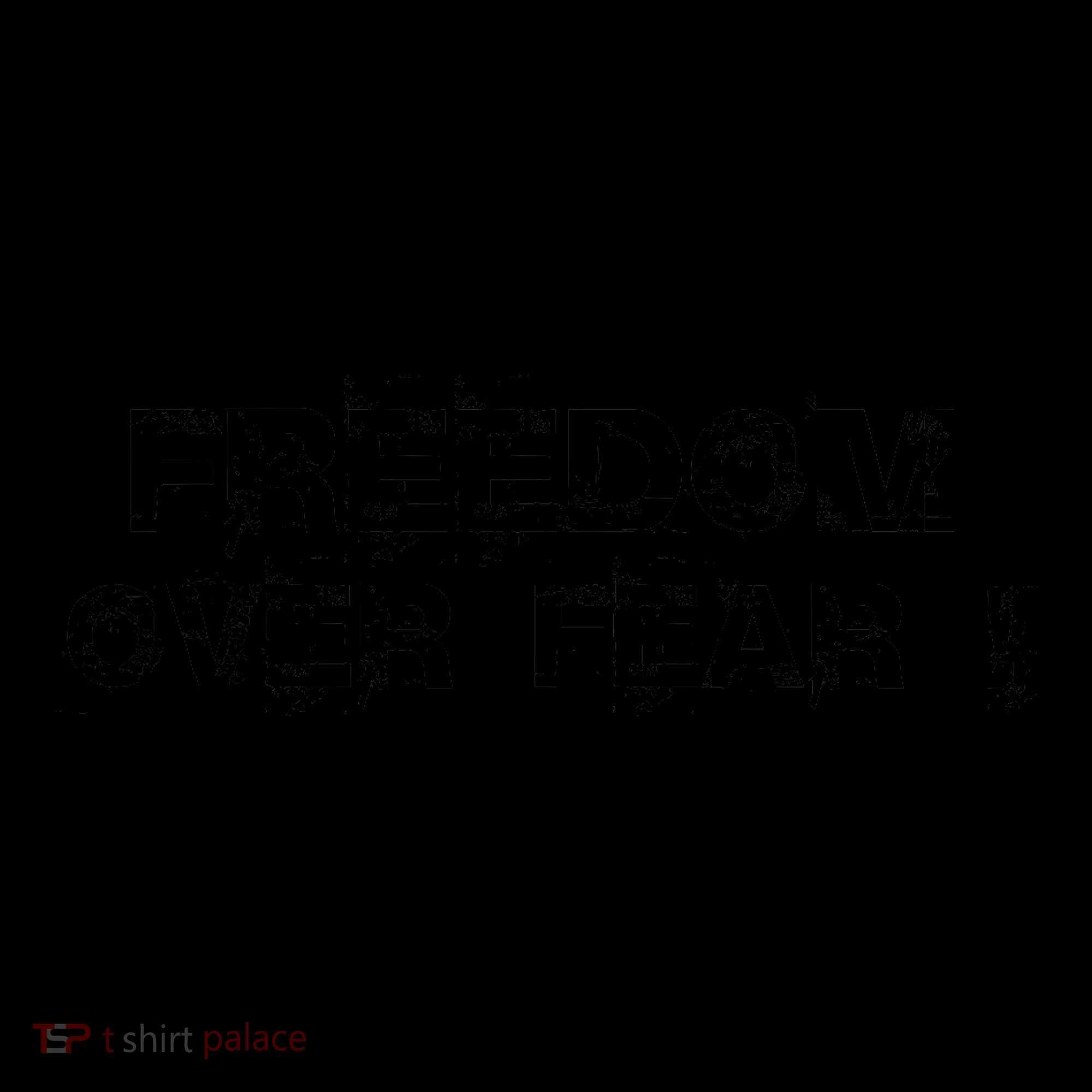 Freedom Over Fear Coaster