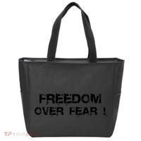 Freedom Over Fear Tote Bag thumb 0