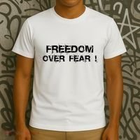 Freedom Over Fear T-Shirt thumb 3
