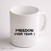 Freedom Over Fear Coffee Mug thumb 1