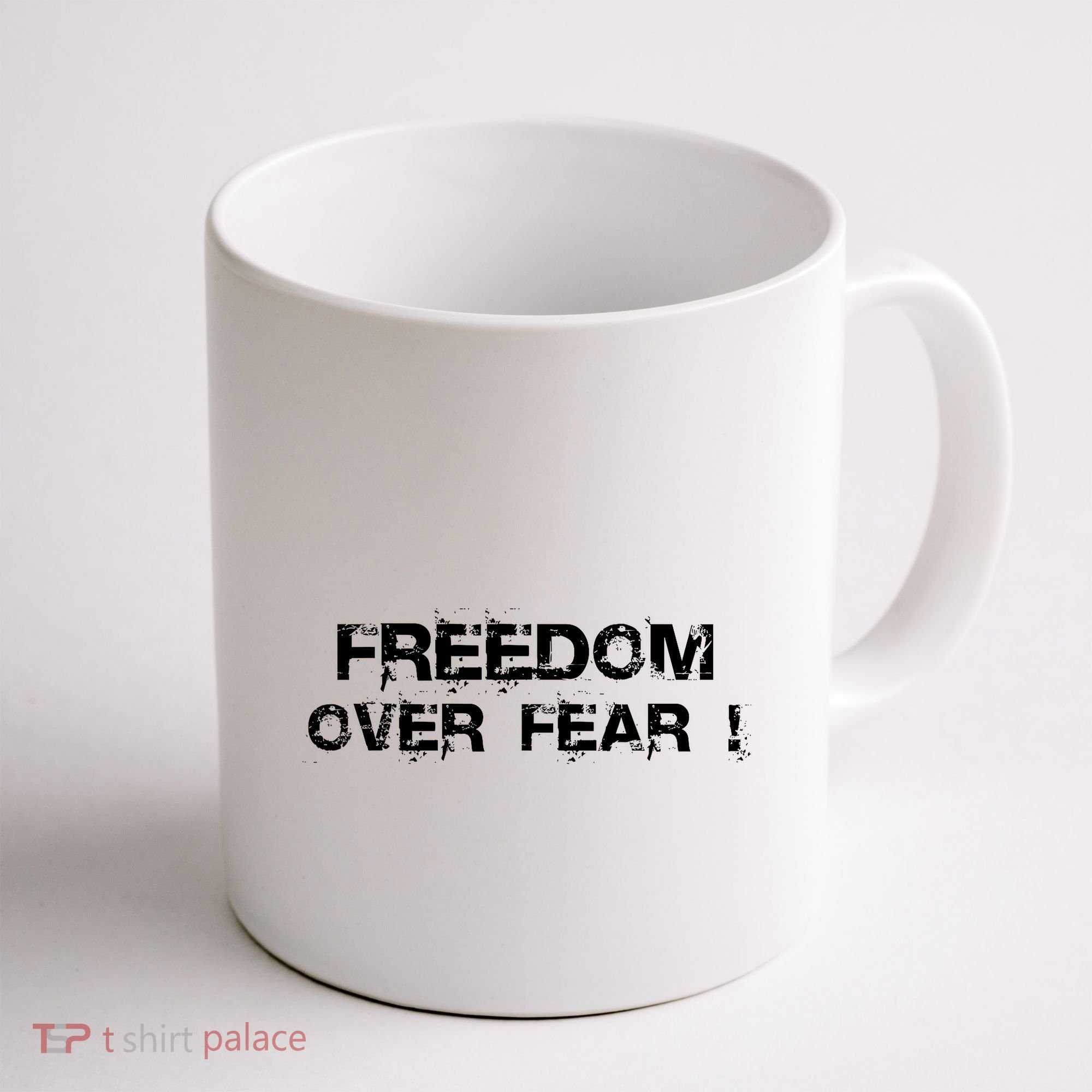 Freedom Over Fear Coffee Mug