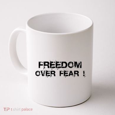 Freedom Over Fear Coffee Mug