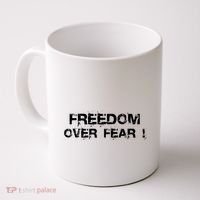 Freedom Over Fear Coffee Mug thumb 0