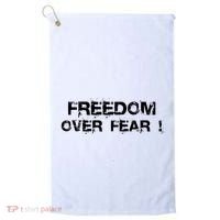 Freedom Over Fear Golf Towel thumb 0