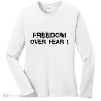 Freedom Over Fear Women's Long Sleeve Shirt thumb 0