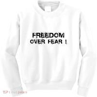 Freedom Over Fear Kids Sweatshirt thumb 0