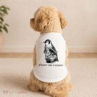 Fight Or Flight Funny Penguin Pun Fight Or Flight Meme Doggie Tank thumb 2