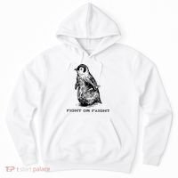 Fight Or Flight Funny Penguin Pun Fight Or Flight Meme Hoodie thumb 0