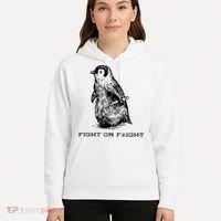 Fight Or Flight Funny Penguin Pun Fight Or Flight Meme Hoodie thumb 5