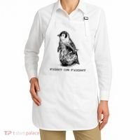 Fight Or Flight Funny Penguin Pun Fight Or Flight Meme Apron thumb 2