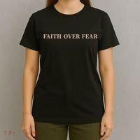 Faith Over Fear Christian T-Shirt thumb 4