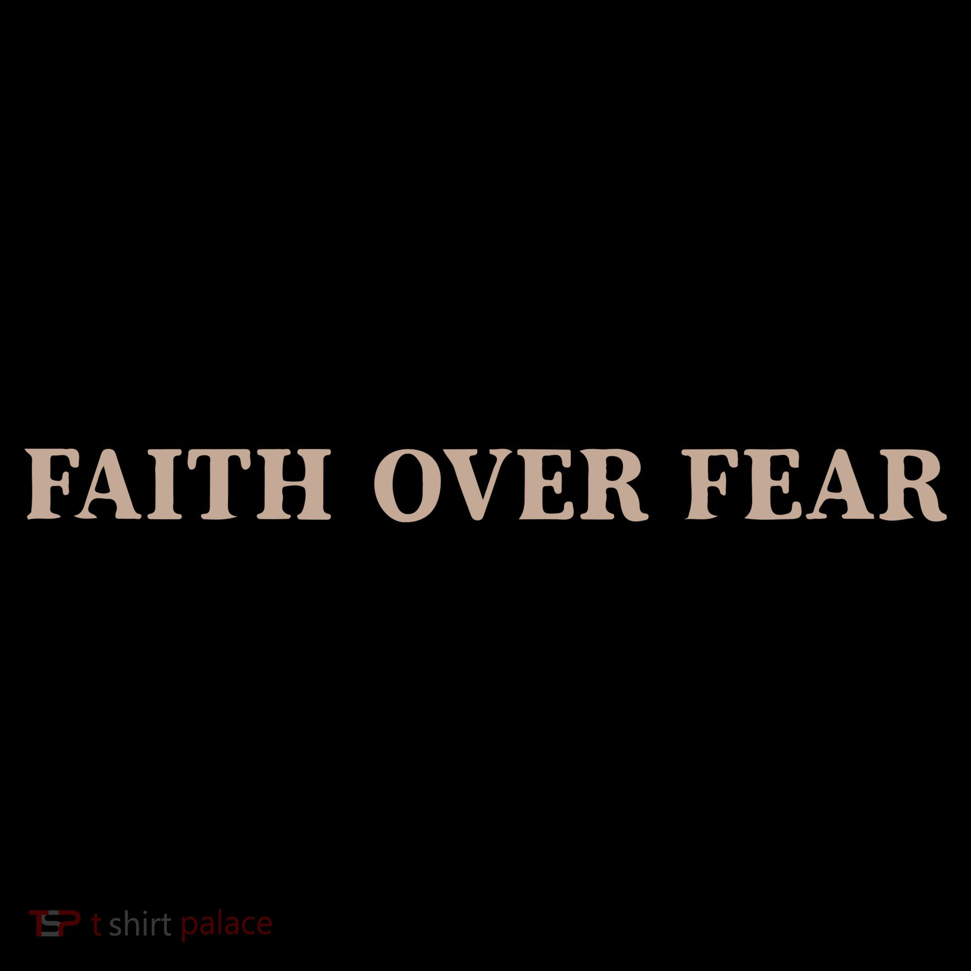 Faith Over Fear Christian Women's Hoodie
