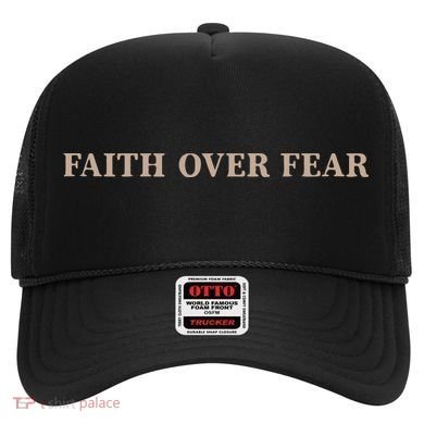 Faith Over Fear Christian Hat