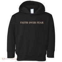 Faith Over Fear Christian Toddler Hoodie thumb 0