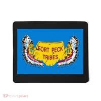Flag Of Fort Peck Tribes Indian Reservation Mousepad thumb 0
