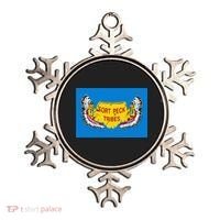 Flag Of Fort Peck Tribes Indian Reservation Ornament thumb 0