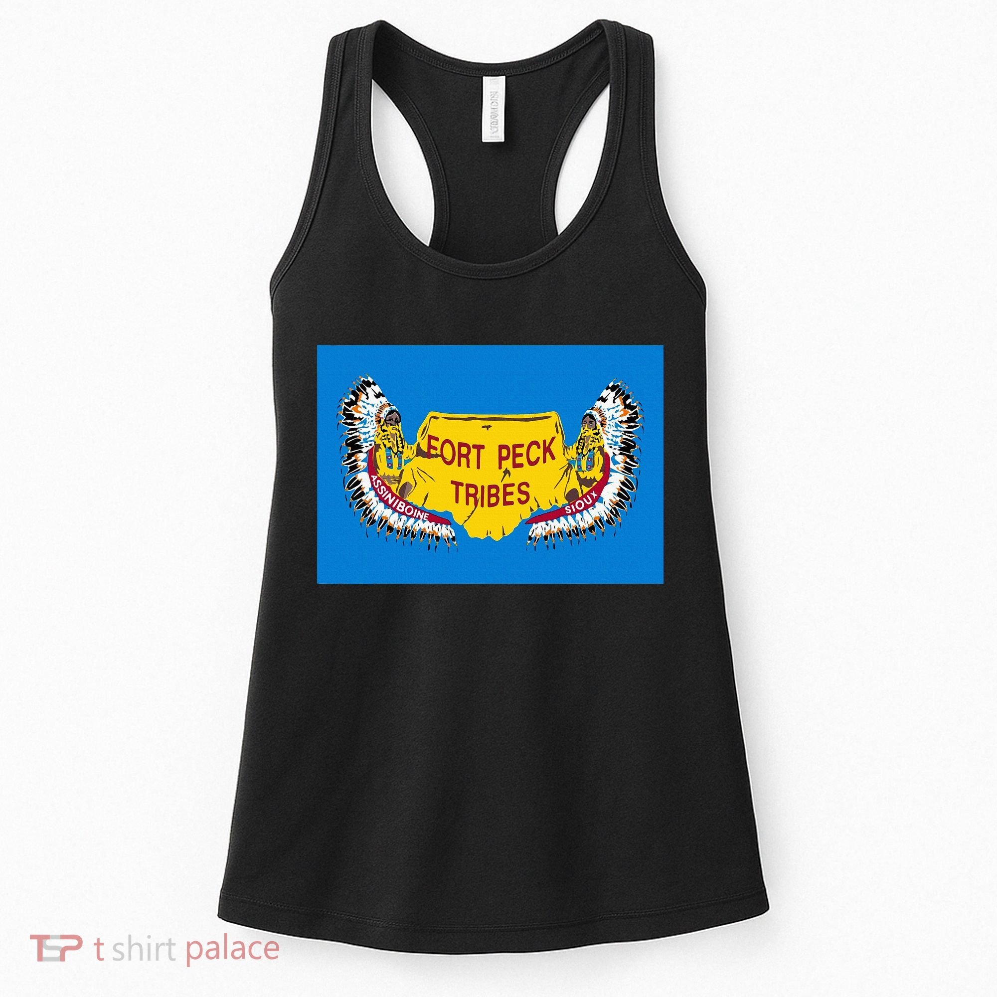 Flag Of Fort Peck Tribes Indian Reservation Women's Tank Top