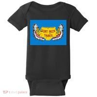 Flag Of Fort Peck Tribes Indian Reservation Baby Bodysuit thumb 0