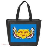 Flag Of Fort Peck Tribes Indian Reservation Tote Bag thumb 0