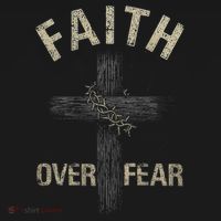 Faith Over Fears Christian Cross American Tank Top thumb 6