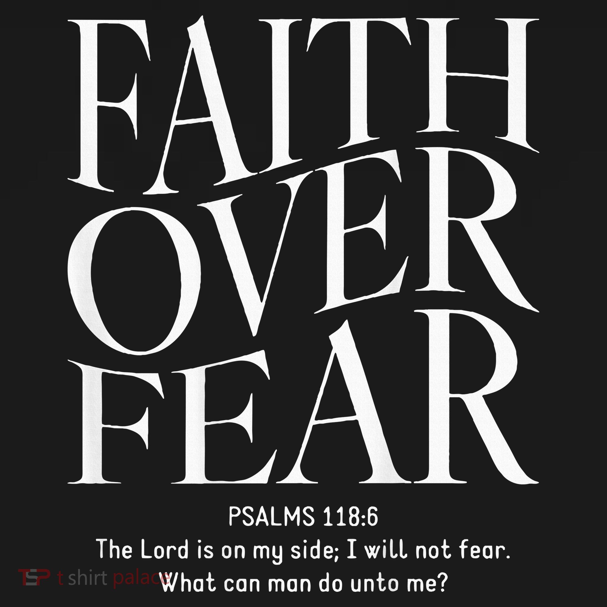 Faith Over Fear Christian Women's Hoodie