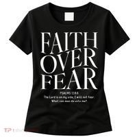 Faith Over Fear Christian Women's T-Shirt thumb 0
