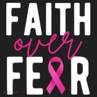 Faith Over Fear Breast Cancer Awareness Women's Sweatshirt thumb 2