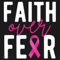 Faith Over Fear Breast Cancer Awareness Toddler Hoodie thumb 2