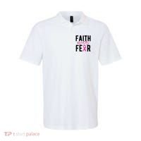 Faith Over Fear Breast Cancer Awareness Polo thumb 0