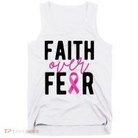 Faith Over Fear Breast Cancer Awareness Tank Top thumb 0