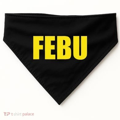 FEBU Oregon  USA-Made Doggie Bandana