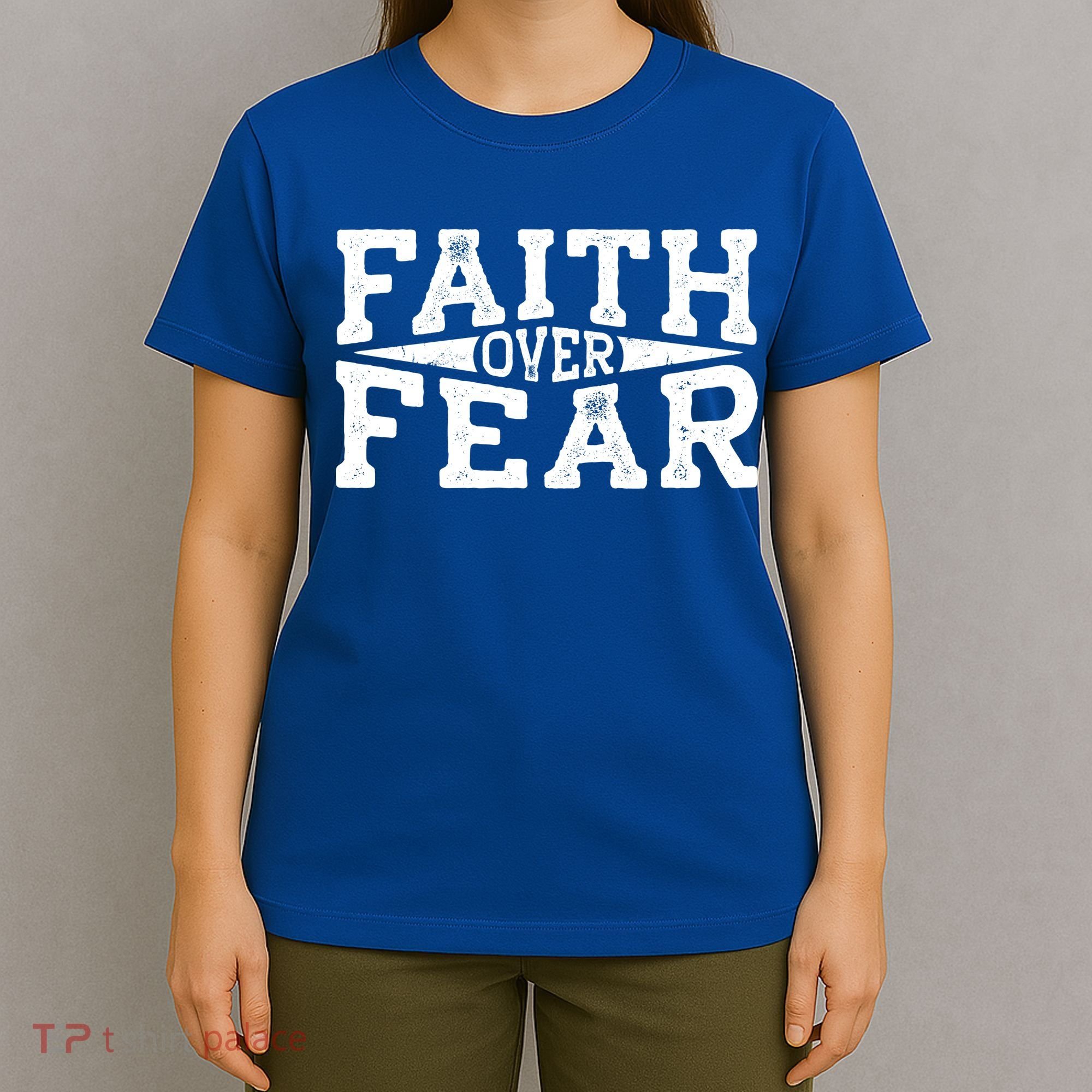Faith Over Fear Christianity T-Shirt