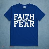 Faith Over Fear Christianity T-Shirt thumb 5