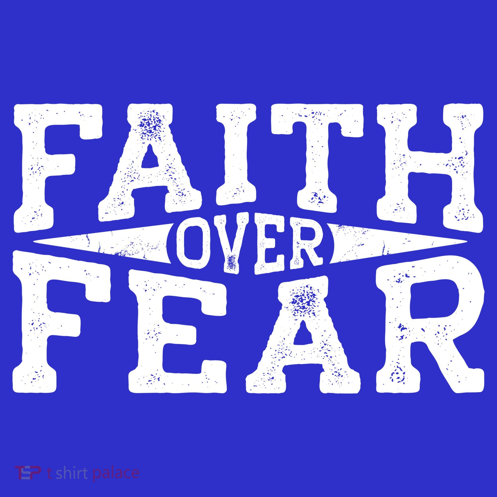 Faith Over Fear Christianity Women's Tank Top
