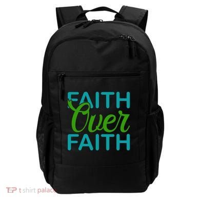 Faith Over Faith Backpack