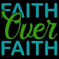 Faith Over Faith Ornament thumb 1